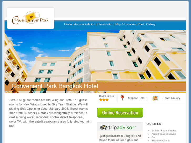 www.convenientparkhotelbangkok.com