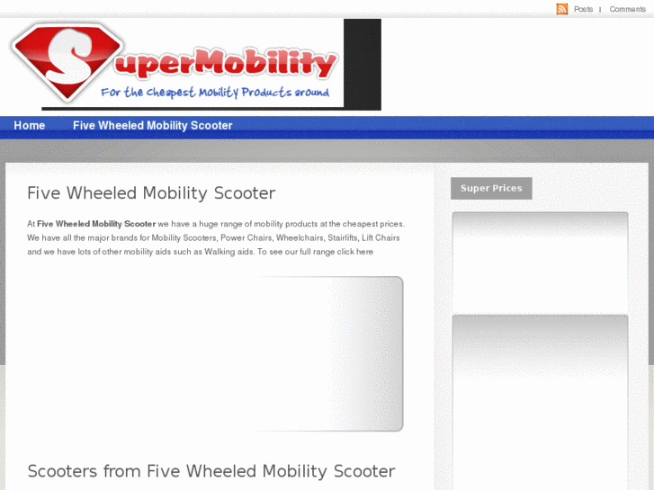 www.fivewheeledmobilityscooter.com