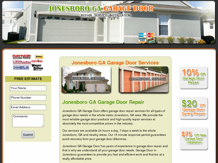 www.jonesborogagaragedoor.com