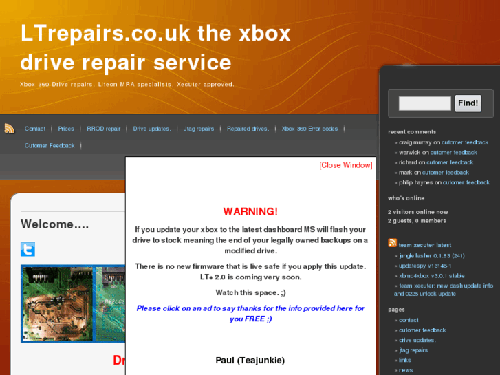 www.ltrepairs.co.uk