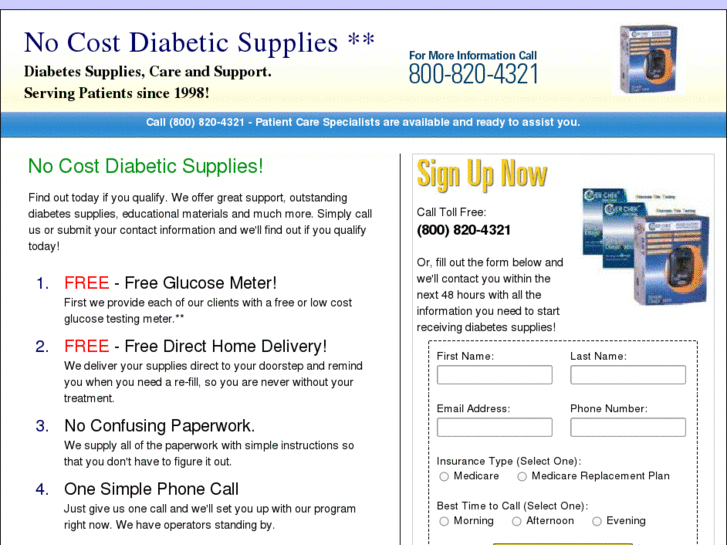 www.nocostdiabetic.com