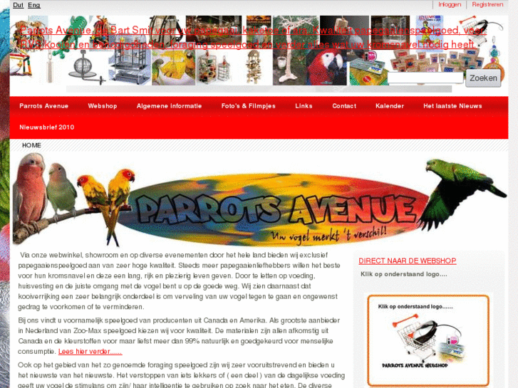 www.parrotsavenue.nl