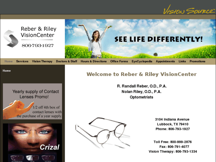 www.reberrileyvisioncenter.com