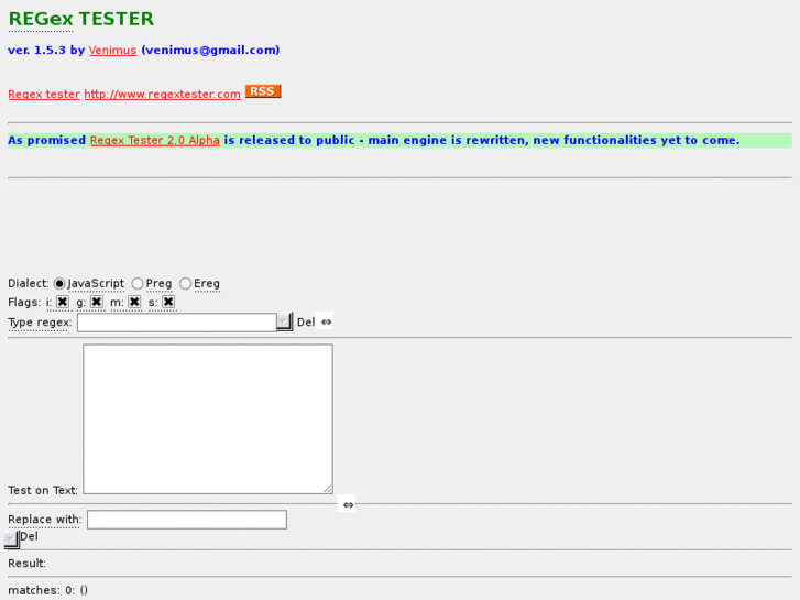 www.regextester.com