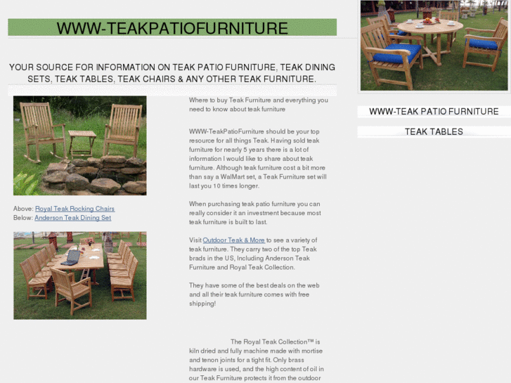 www.www-teakpatiofurniture.com