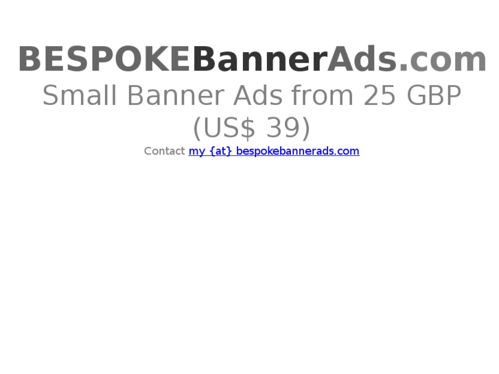 www.bespokebannerads.com