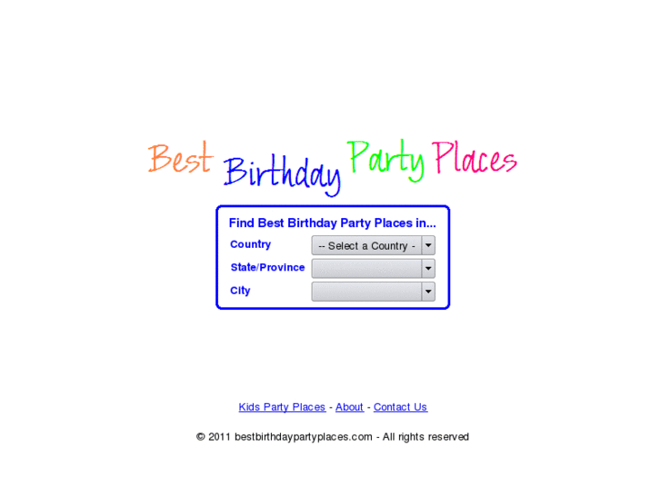 www.bestbirthdaypartyplaces.com