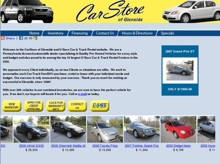 www.carstoreofglenside.com