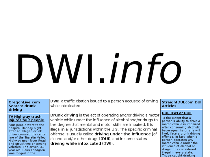 www.dwi.info