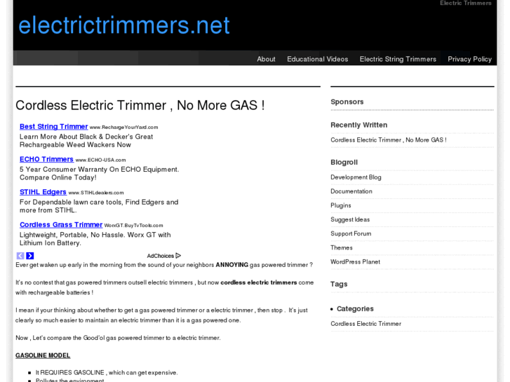 www.electrictrimmers.net