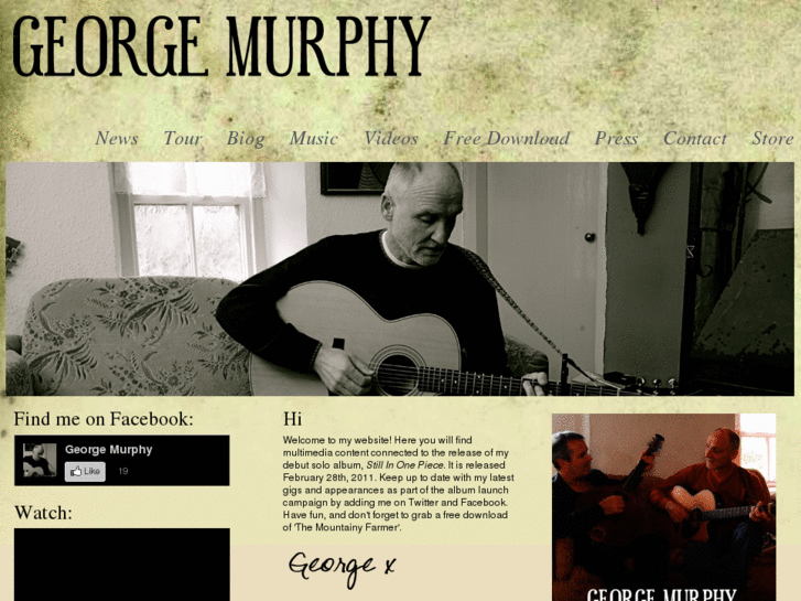 www.georgemurphyofficial.com