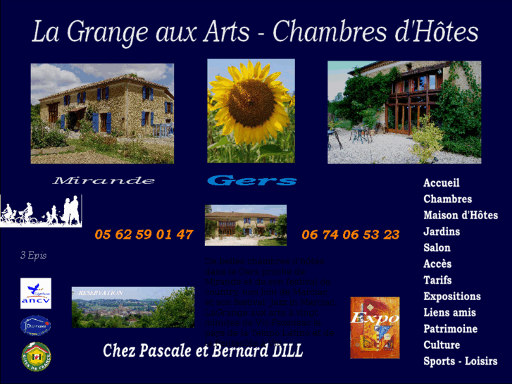 www.lagrangeauxarts.fr