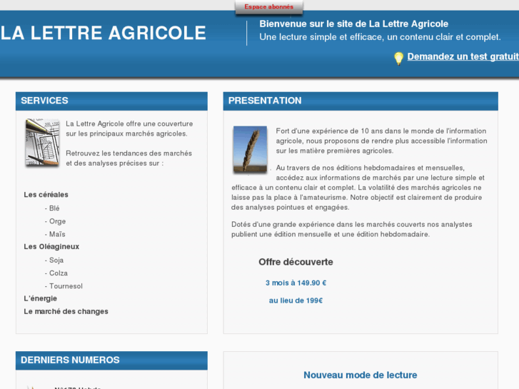 www.lalettreagricole.com