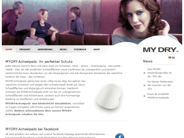 www.mydry-achselpads.de