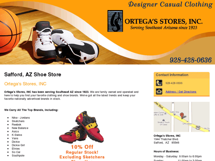 www.ortegasstoresaz.com