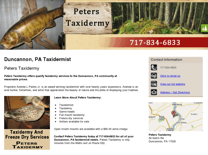 www.peters-taxidermy.com