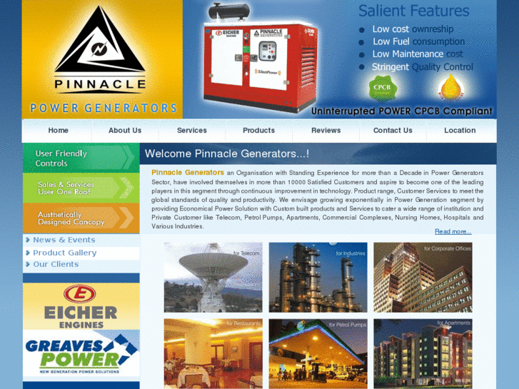 www.pinnaclegenerators.com