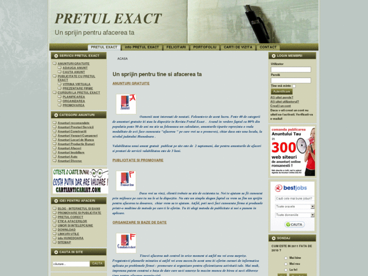 www.pretulexact.ro