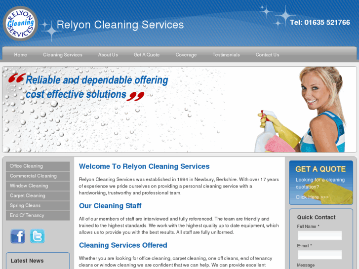 www.relyoncleaningservices.co.uk