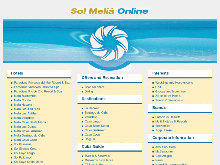 www.solmeliaonline.com