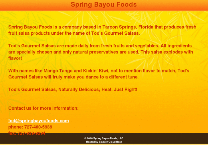 www.springbayoufoods.com