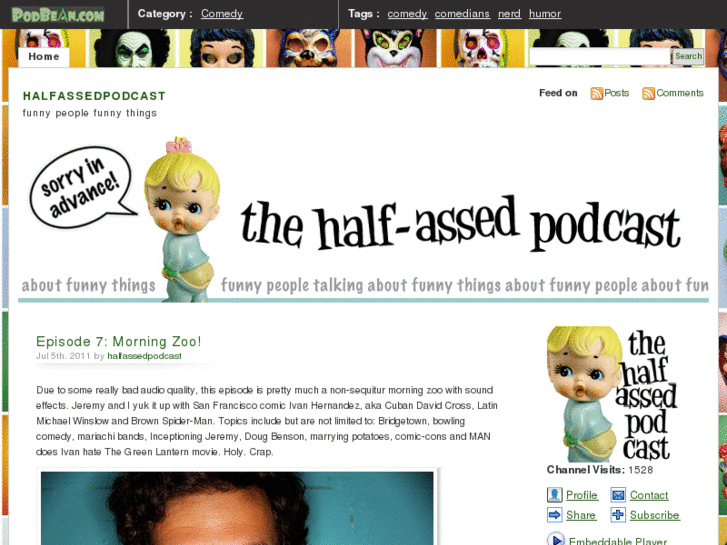 www.thehalfassedpodcast.com