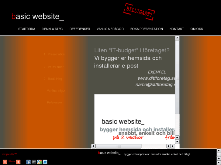 www.basicwebsite.se