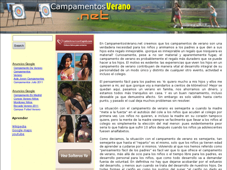 www.campamentosverano.net