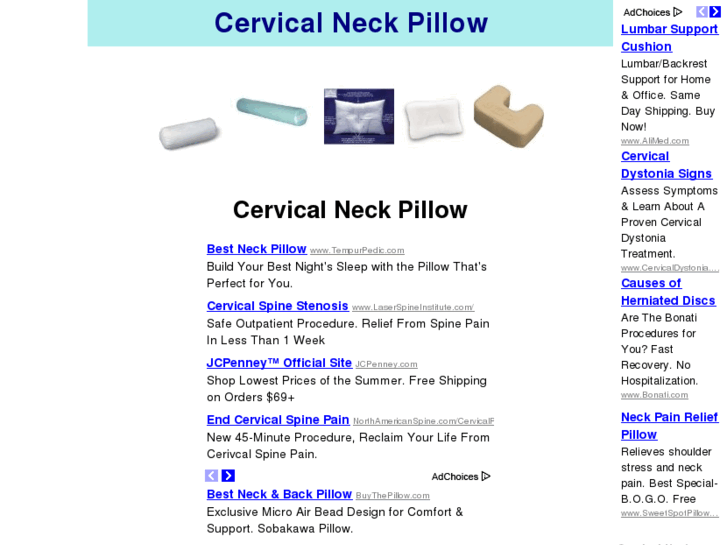 www.cervical-neck-pillow.com