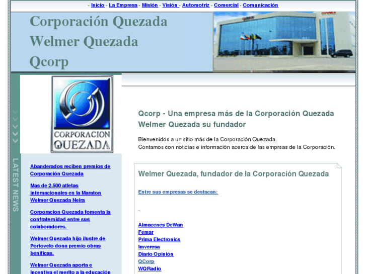 www.corporacionquezada.net