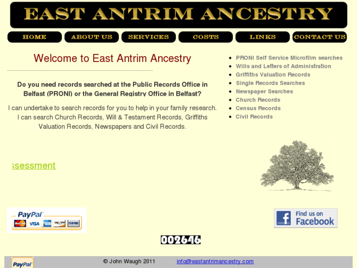 www.eastantrimancestry.com