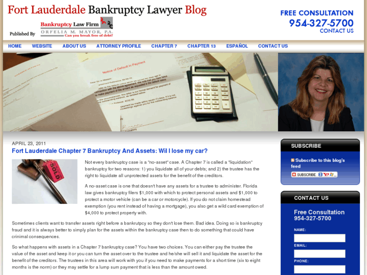 www.fortlauderdalebankruptcylawyerblog.com