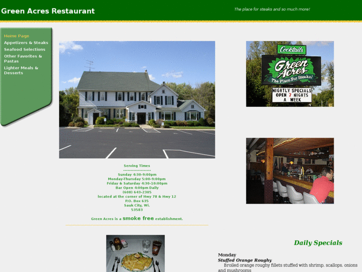 www.greenacresrestaurant.com