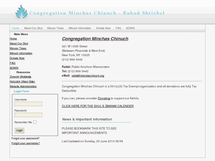 www.minchaschinuch.org