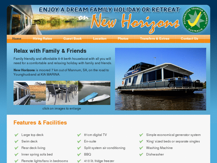 www.newhorizonshouseboat.com