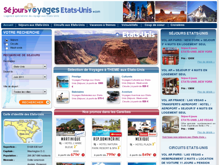 www.sejoursvoyagesetatsunis.com
