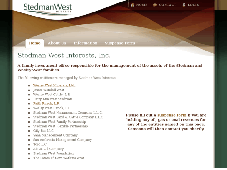 www.stedmanwest.com