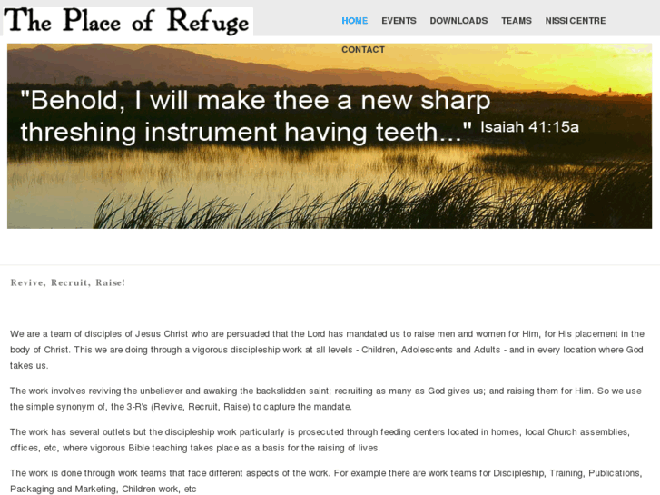 www.theplaceofrefuge.org