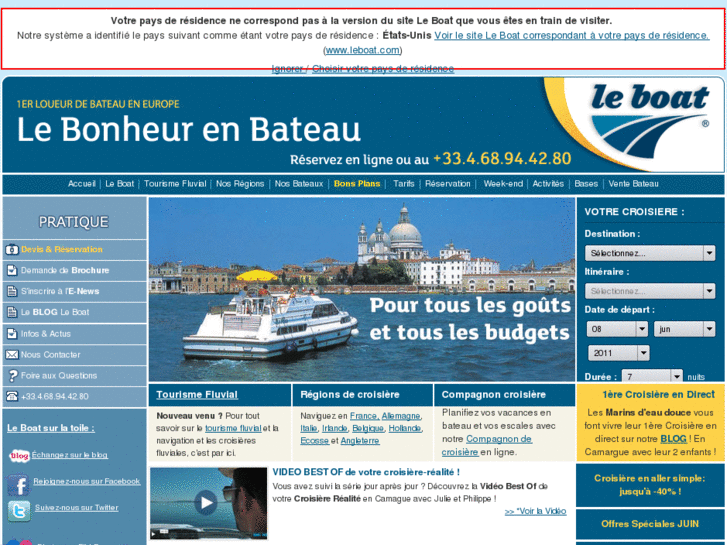 www.vacancesenbateau.com