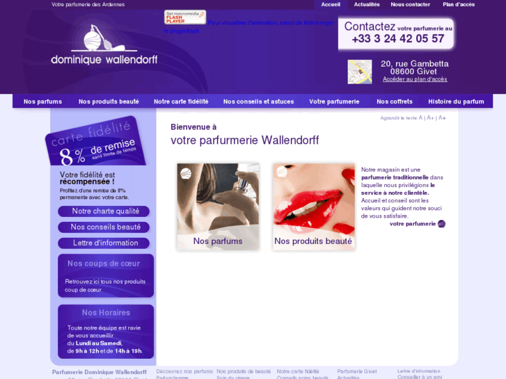 www.wallendorff-parfumerie.com