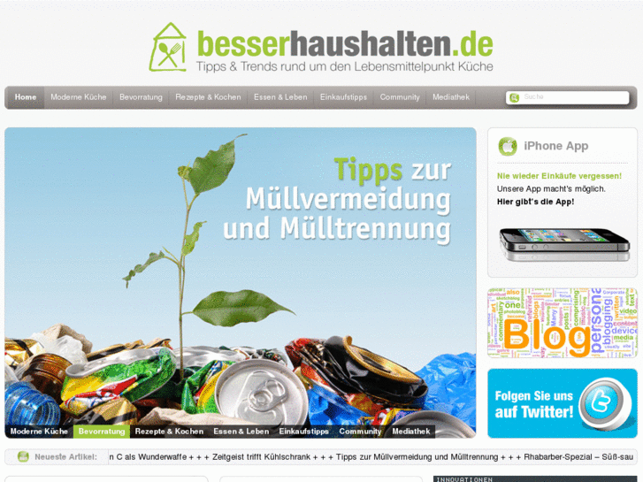 www.besserhaushalten.info