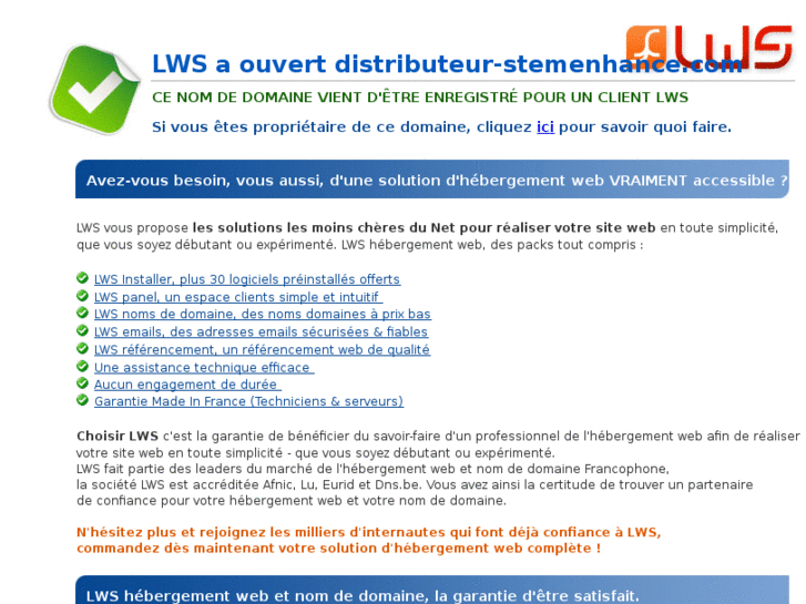 www.distributeur-stemenhance.com