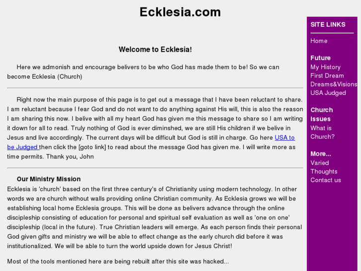 www.ecklesia.com