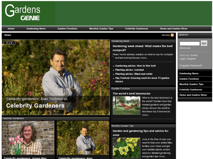 www.gardensgenie.com