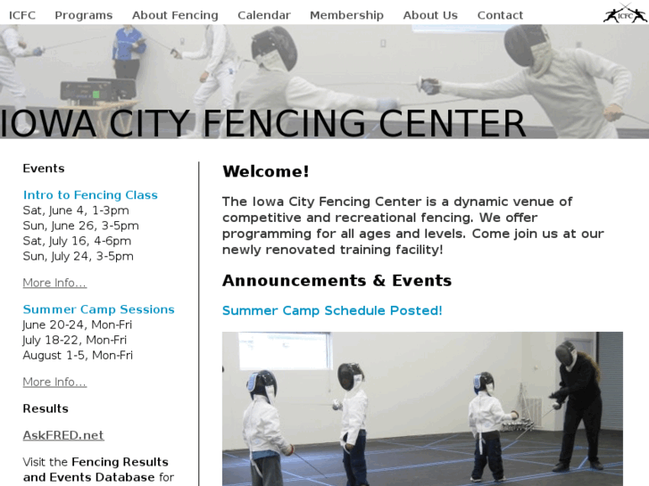 www.iowacityfencingcenter.com