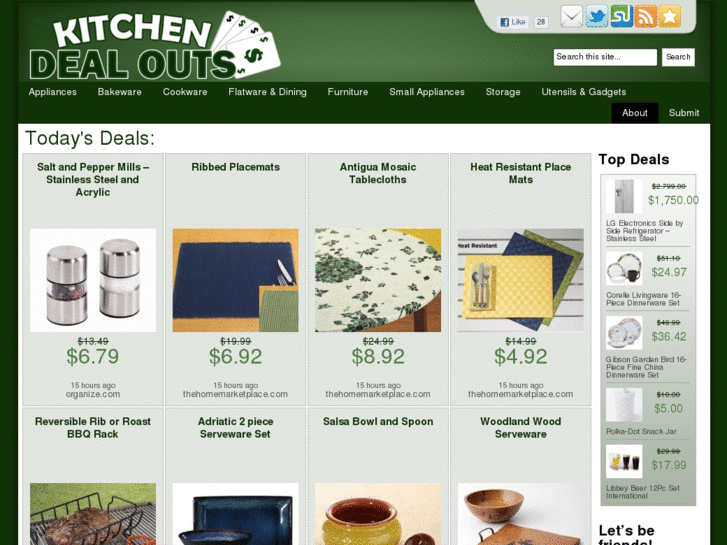 www.kitchendealouts.com