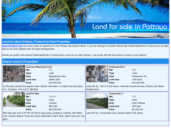 www.landforsaleinpattaya.com