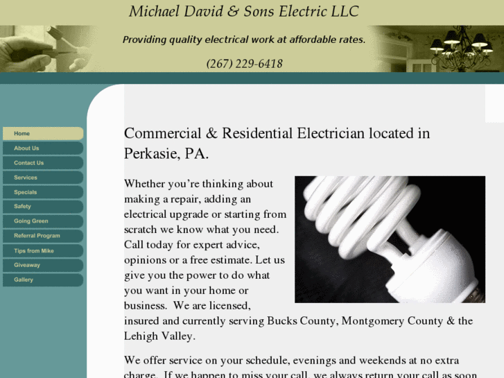 www.michaeldavidelectric.com