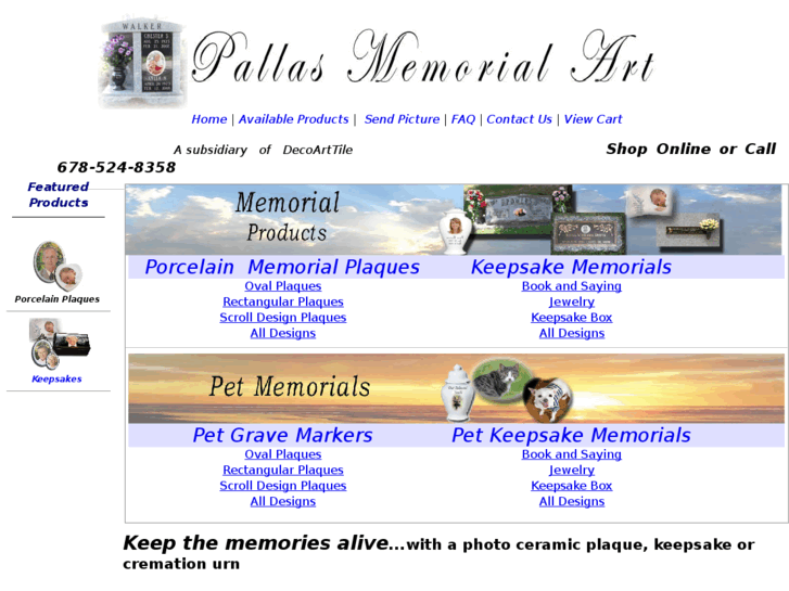 www.pallasmemorialart.com