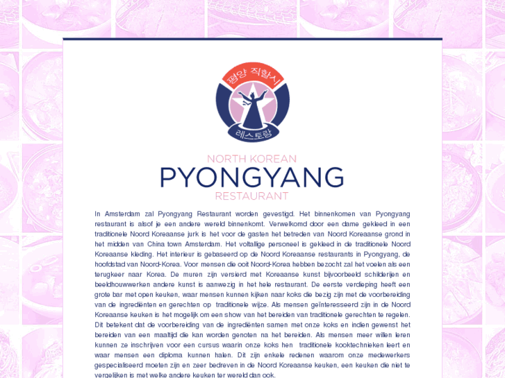 www.pyongyangrestaurant.com